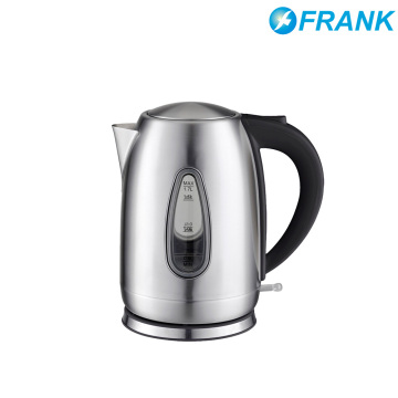 Bouilloire de luxe en acier inoxydable sans fil de 1,7 L