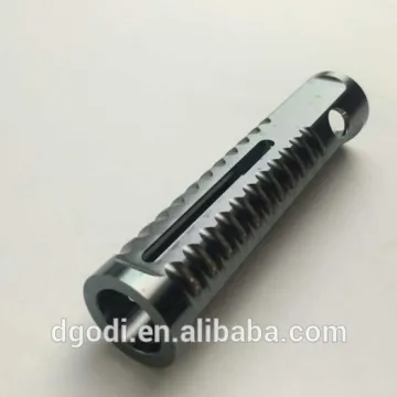 oem anodized aluminum slot tube for silence muffler