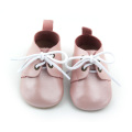 Nouveaux styles de chaussures Oxford de qualité en cuir véritable pour bébé
