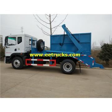 Camions à ordures à bras oscillant Dongfeng 5 tonnes