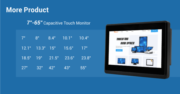 High bright lcd monitor