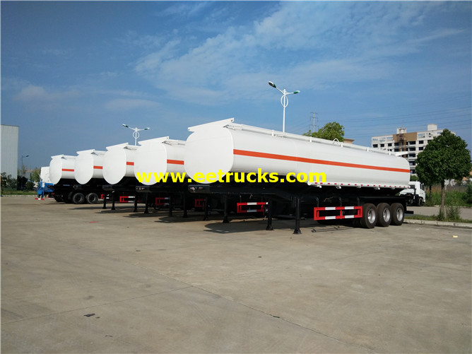 12000 Gallons 35ton Petrol Tanker Trailers