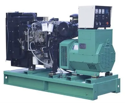 diesel generator with open frame