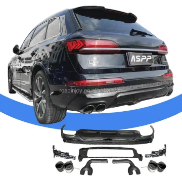 2020-2022 Audi Q7 SQ7 Rear Bumper Kit with Tailpipe