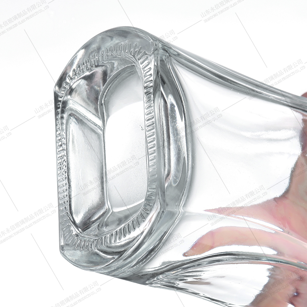 Premium glass brandy bottle wholesale customize