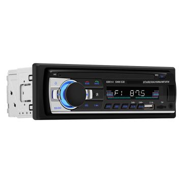 JSD-530：2 USB、BT、FM、AUX IN、MMC、WMA、および2.1A高速充電を備えた1DINカーラジオ