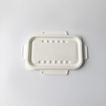 Bagasse Lid with wing suit for 450-1000ml container