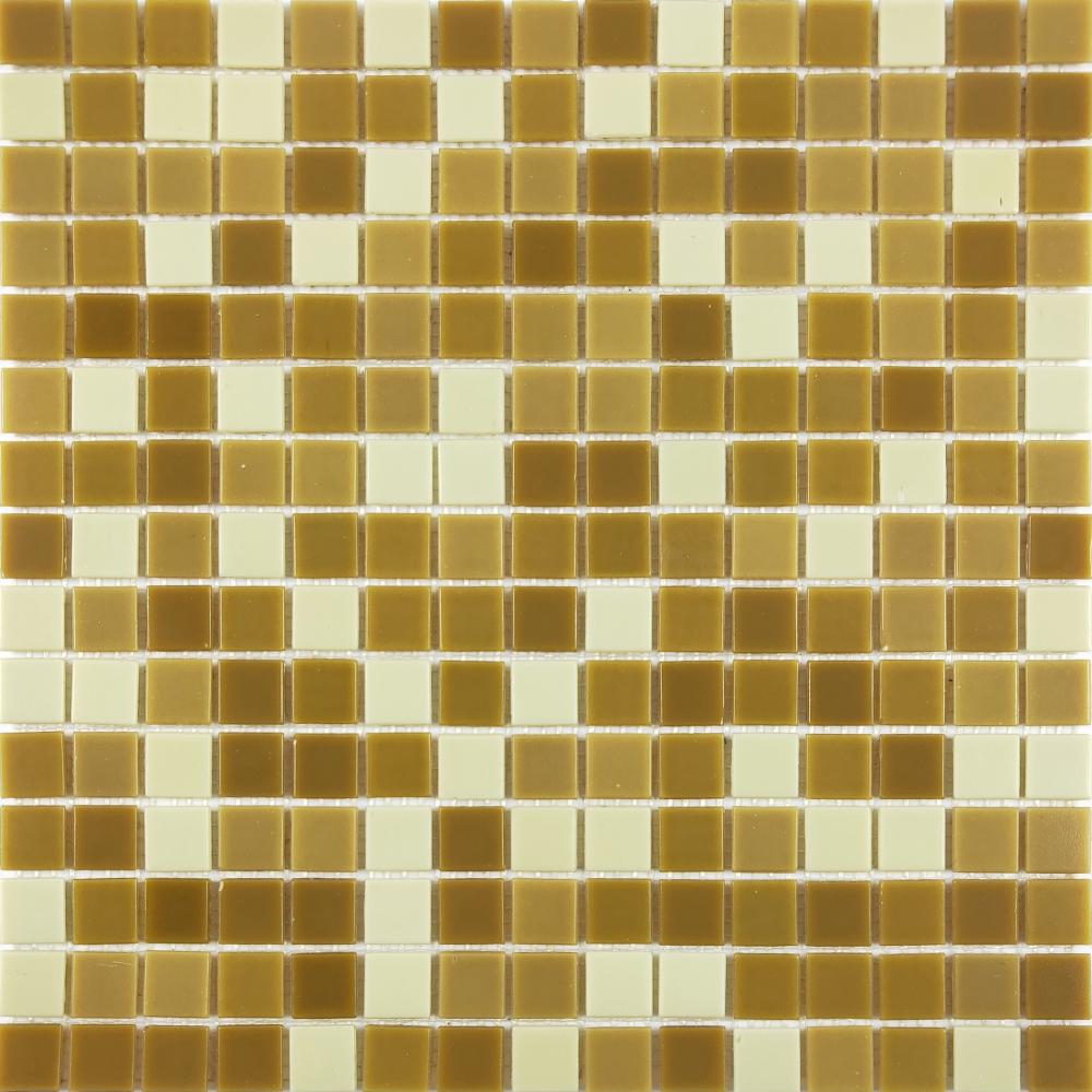 Azulejos de mosaico de vidrio moderno Not dot Malt Yellow