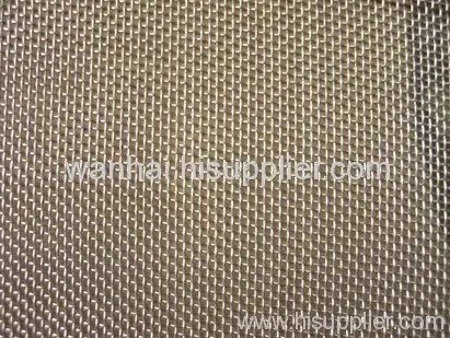 Stainless Steel Woven Square Wire Mesh 