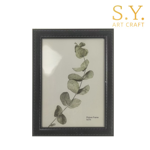 Black Stitched Edge PS Picture Frame