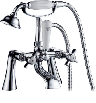 classic bathroom clawfoot bath shower mixer tub filler faucet