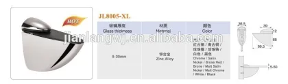 Junyi factory good quality wholesale glass clamp for frameless glass railing