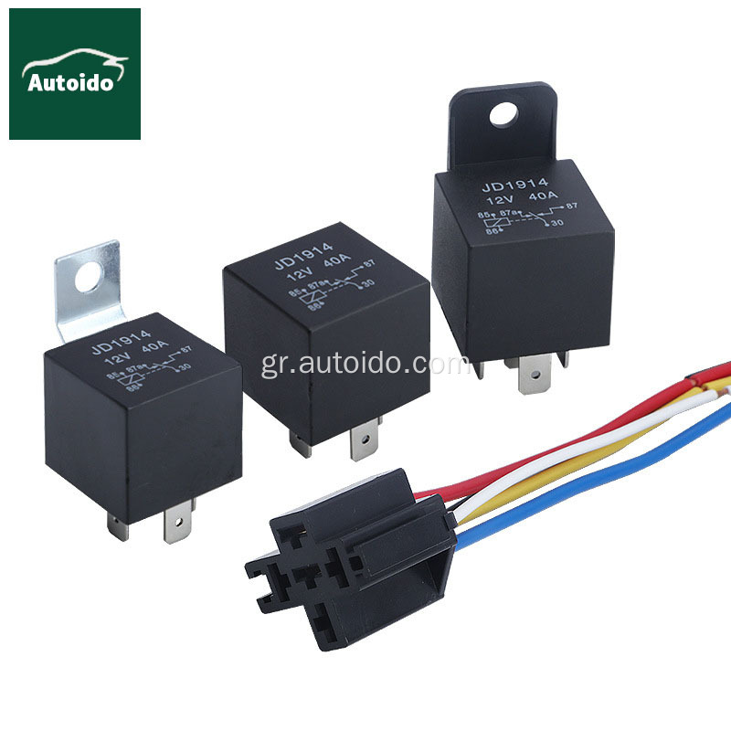 40A 80A Relays Automotive Fixed 5P Relay JD1914