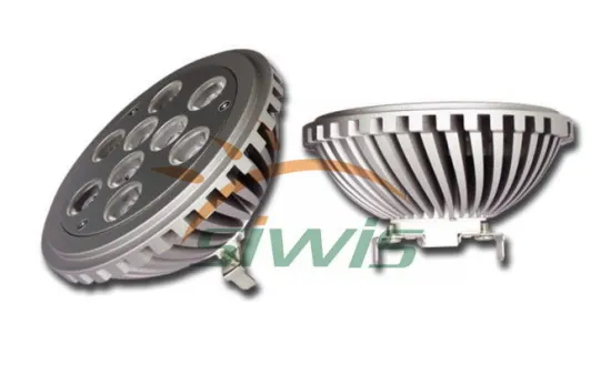 Indoor Ar111 Led Lamp 9w 24v G53 80 Degree Angle 78ra 2700k - 7000k