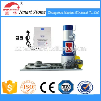 Overhead Garage Doors Rolling Shutter Door Motor Fireproof Roll Door Motor