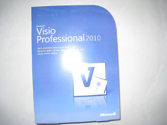 Microsoft visio professional 2010 software