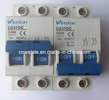 DC125V DC250V DC440V DC Mini Circuit Breaker (DZ47-63DC)