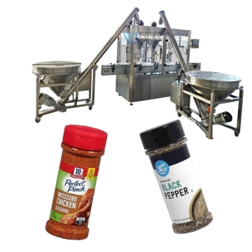 WB-FX2 Factory Price Pepper Chili Powder Bottling Filling and Capping Machine