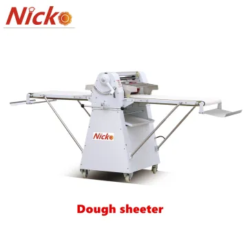 Kitchen Bakery Croissant 520mm Floor Type Pastry Dough Sheeter