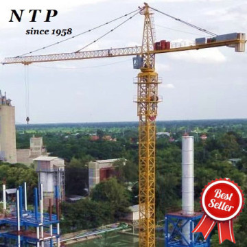 32 Tons NTP brand QTZ7055 High Quality Slewing Contruction Self Tower Crane Type