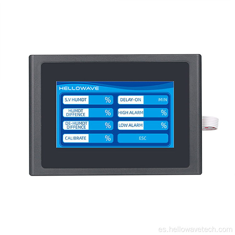 Controlador digital de temperatura y controlador de humedad