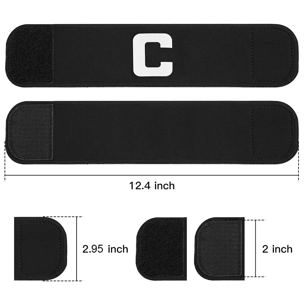 Adjustable Elastic Youth Soccer Captain Armband