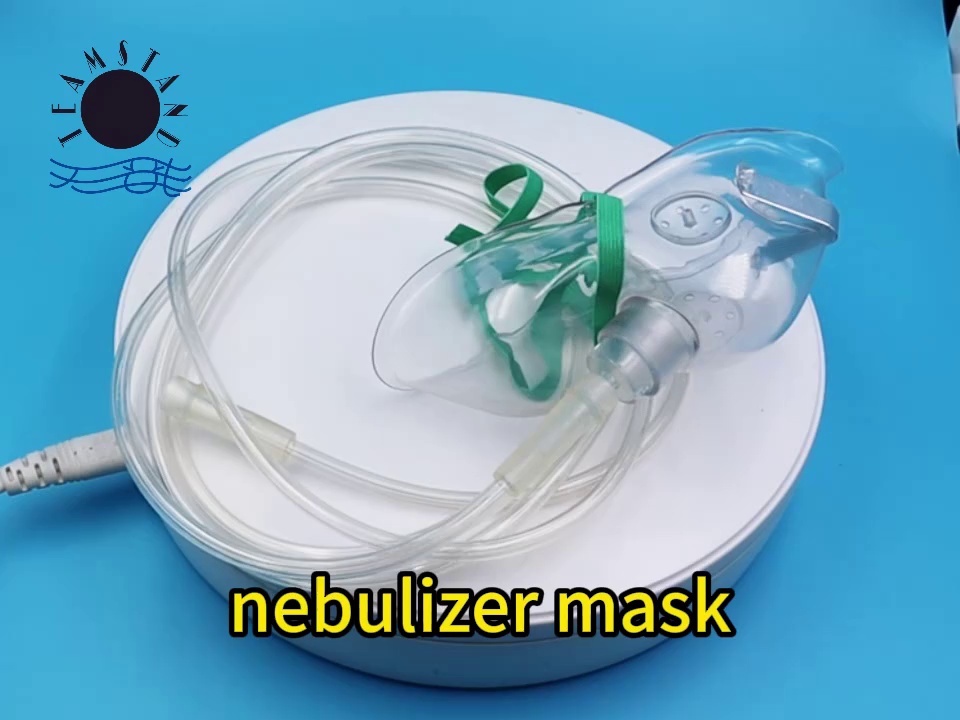 Medical High Flow Oxygen Mask with Nasal Cannula