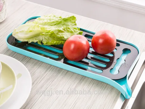 Plastic Kitchen Sink Display Draining Rack Perfect Draining Dish Tray Eco-friendly Easy Storage and Kitchen Wash Drain Rack