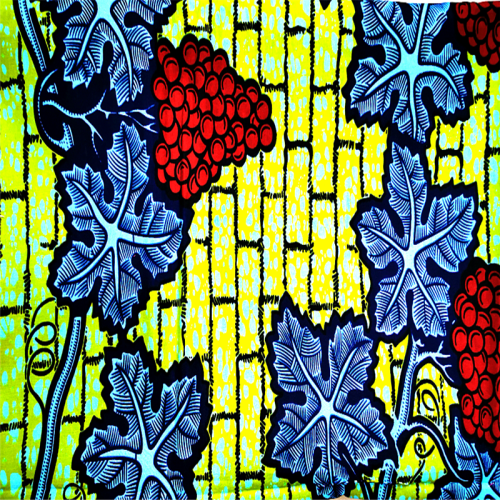 Africa Block Printed Super Hollantex Wax Polyester Fabric