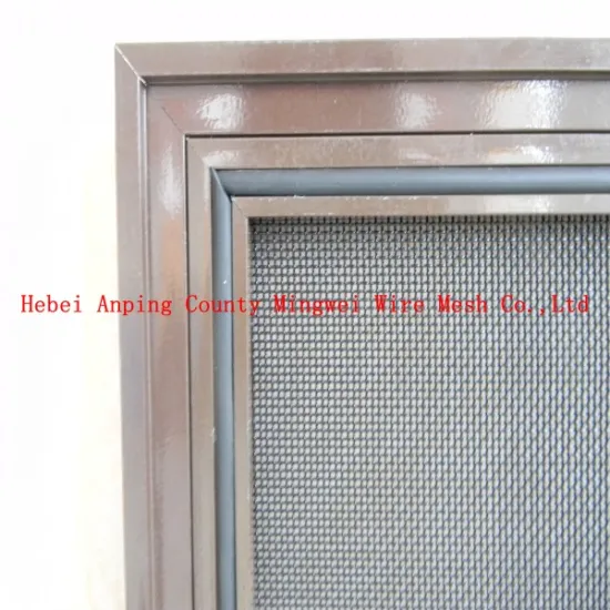Factory hot sale aluminium fly wire mesh/aluminum window screen