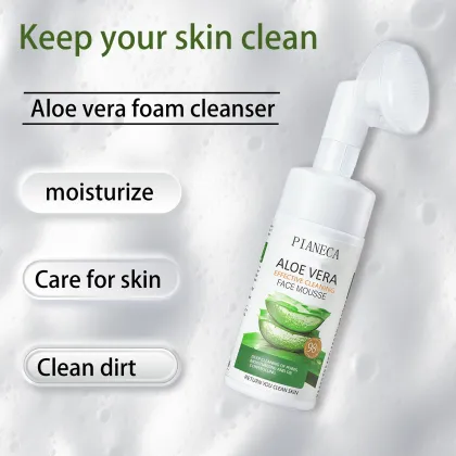Custom Deep Cleaning Oil-Control Aloe Facial Cleanser for Men