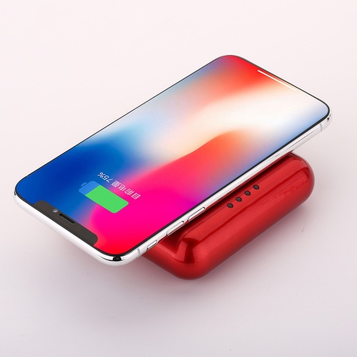 portable Bluetooth earphone case with wireless charging