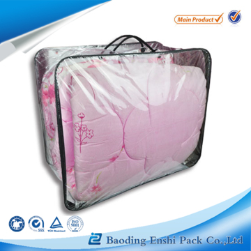 waterproof transparent PVC bag wholesale, transparent PVC bag, packaging clear PVC zipper bag