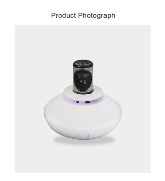 Rotating Color Changing Waterless Electric Fan Aroma Diffuser