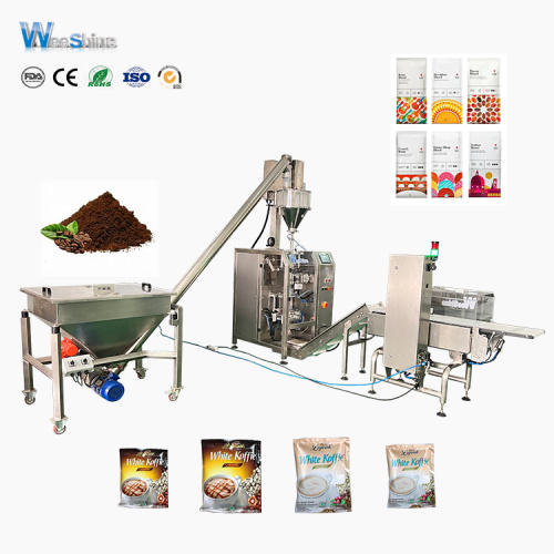 Small Sachet 30g 100g Coffee Powder Puster Machine