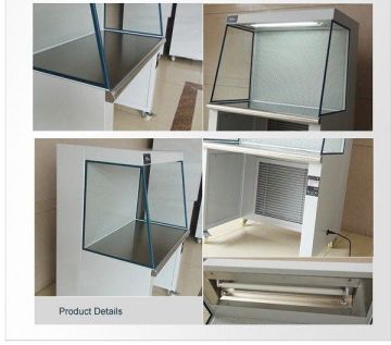 Cold Steel Laminar Clean Bench Portable Clean Rooms With 99.995% Efficiency