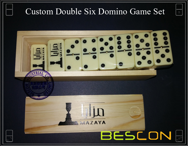 Custom Double Six Domino Game Set-2