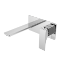 Wall-Mounted double Hole Basin Faucet Bathroom Taps