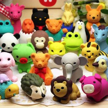 Penghapus Hewan Kartun 3D Lucu Untuk Siswa Sekolah Dasar