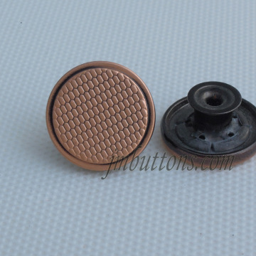 plain design custom logo different metal buttons