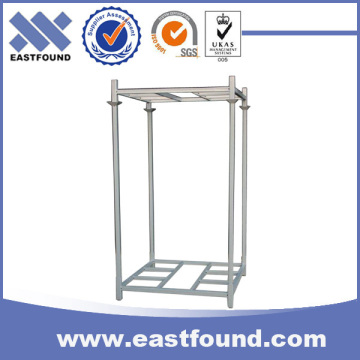 Storage Pallet Racking Powder Coated Stacking Racks Tire Display And Storage Rack