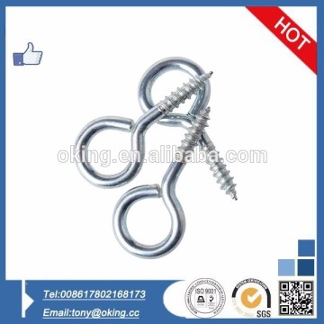 Stainless steel hook wood swivel eye screw