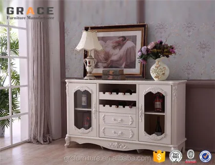 Antique Style Wooden Cupboard Design for Bedroom and Living Room
