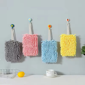 2024 New Thick Soft Absorbent Chenille Hand Towels