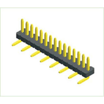 1,27 mm (0,050 &quot;) Pojedynczy wiersz SMT 180 ° Pionowe złącze nagłówka szpilki