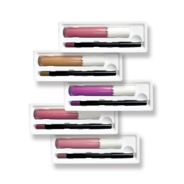 16 Color Long-Lasting Liquid Matte Lipstick and Liner Set - Private Label Your Own Kit