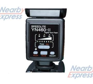 YN-460II Speedlite Manual Flash Hot Shoe Flash with Wireless Trigger for Canon Nikon DSLR VFS-41700