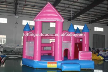 beautiful inflatable princess castle combo