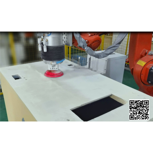 Robotic weld grinding finishes tool