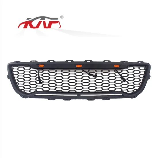 Raptor Style Grill Bumper Racing Grille Front Bumper Grill with Amber Light for Ford F150 1995-2003